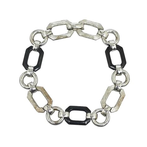 dior logo chain|dior chain link necklace.